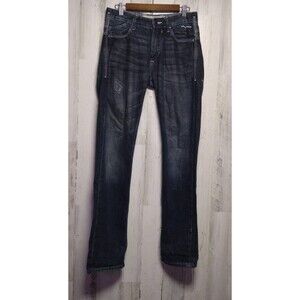 Blue Label Flying Machine Distressed Jeans Styled in Italy 29x34 meas 31x34